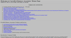 Desktop Screenshot of carroll-ramsey.com