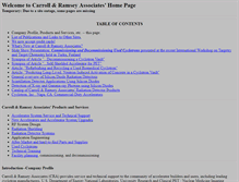 Tablet Screenshot of carroll-ramsey.com